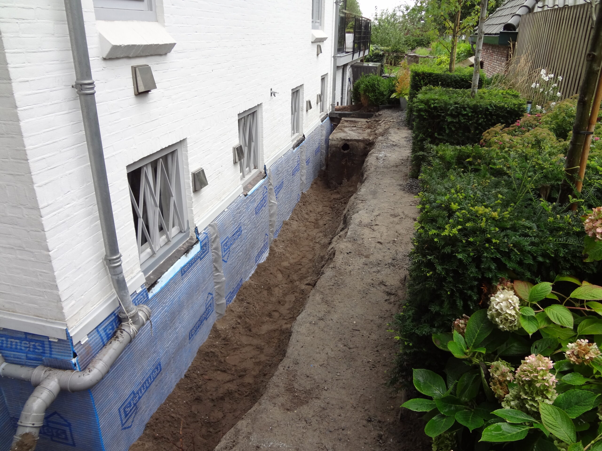 Kelderafdichting buitenzijde